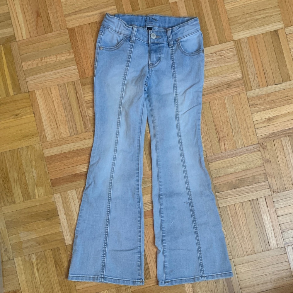 GUC Flare Jeans Light Blue Wash - Girls Size 7